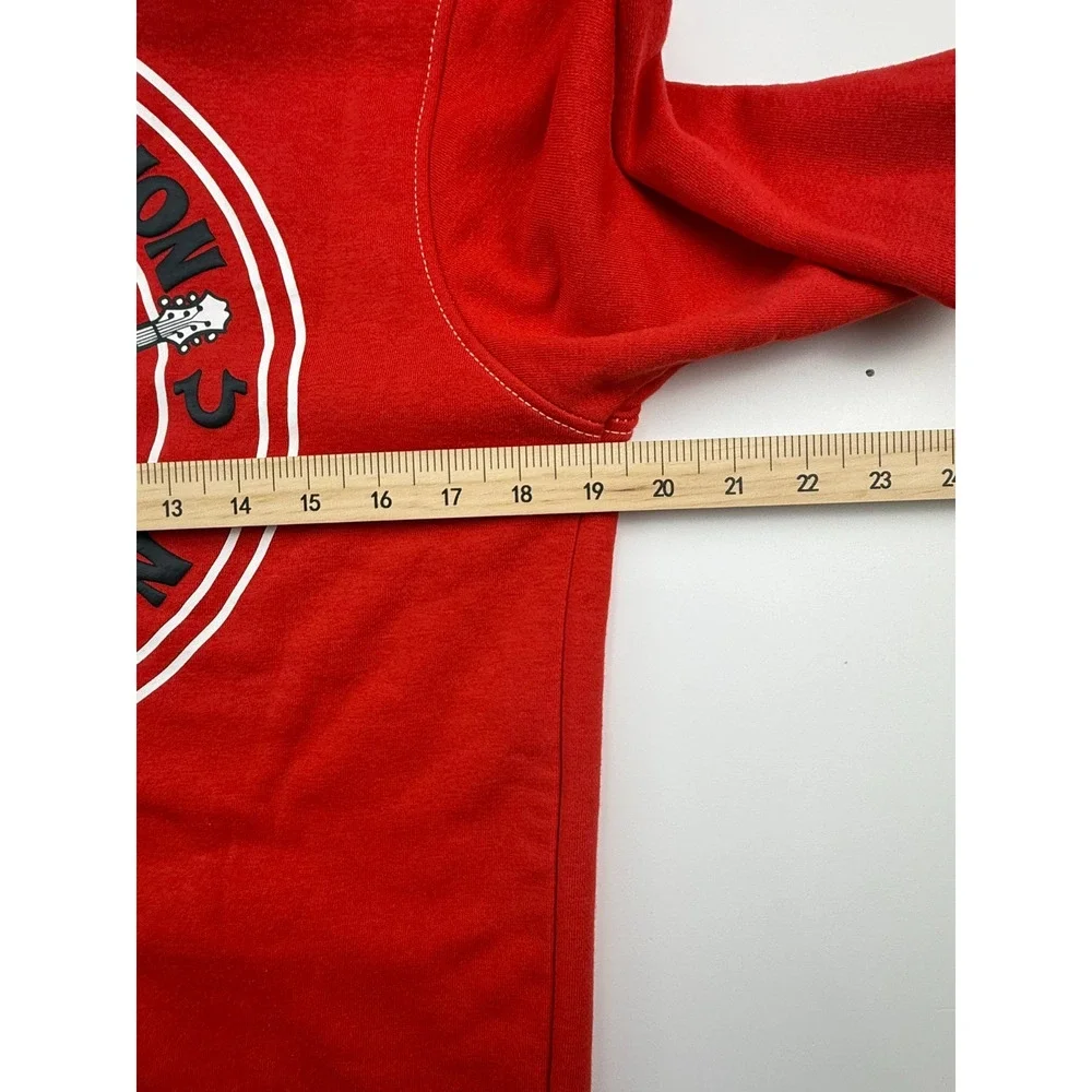 TRUE RELIGION BUDHA LOGO SEAL ZIP HOODIE RED SZ S NWT